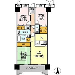 ネオステージ長者　902号室 902