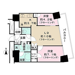 Ｍ．Ｍ．ＴＯＷＥＲＳ　ＦＯＲＥＳＩＳ　Ｒ棟 B604