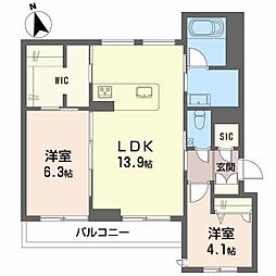 シャーメゾン帯小入口 A0302