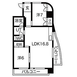 あさひレジデンス大友 401