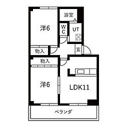 ウッドンビレッジII 201