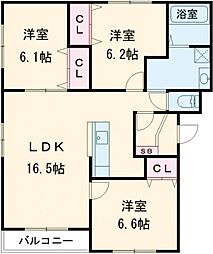 セゾンクレールAoyagi1 301
