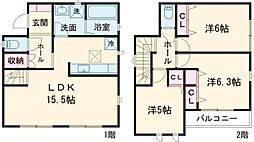 橿原市常盤町 第1期 4号棟 1