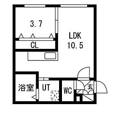 CITY RESIDENCE月寒中央(シティレジデンス月寒中央) 305