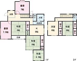 青梅市柚木町1丁目貸家 1