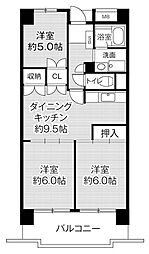 ビレッジハウス高美が丘タワー1号棟 1102