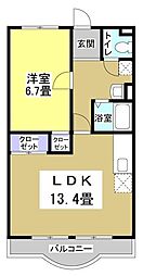 遠鉄ハイツ西ヶ崎Ｇ棟 101