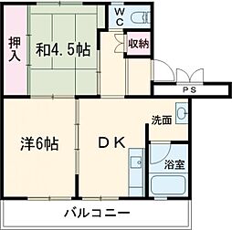 ビレッジハウス吉田宮小路2号棟 0505