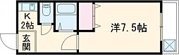 ＴＯＨＹＡＭＡハイツ楠上 201