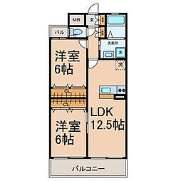 FRESCO　SECOND(南棟) 1006