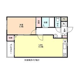 ソレイユ能町南 302