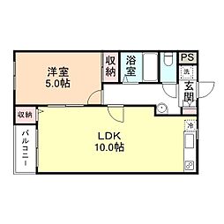 ソレイユ能町南 207