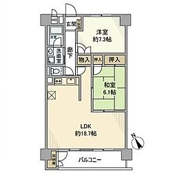 東武鶴瀬西口サンライトマンション 602