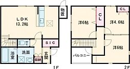 サンラプロ折尾西 C棟 C