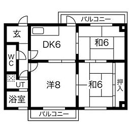 レジデンスみなみB棟 303