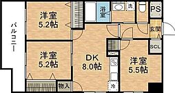 エヴァーグリーン思案橋 1401