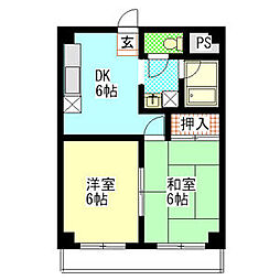 マンションしらかば 1C