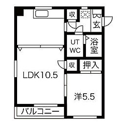 第2メゾン高安 3A