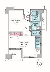 レジディア調布 208
