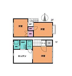 山田ハイツ北側