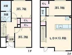(仮称)恵庭駅前　メゾネット D