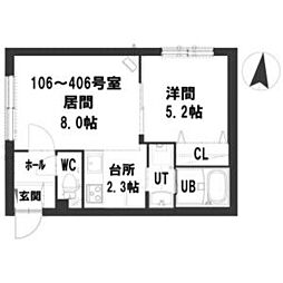 グランメール北24条駅前 106