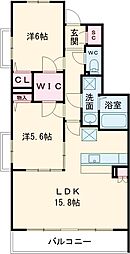 アミューザン鳥栖宿町　弐番館 201