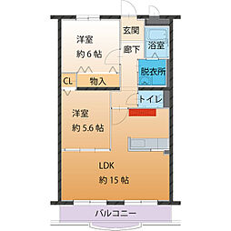 ハートフルタウン　弐番館 202