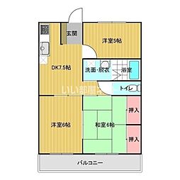 メゾングランドール柴崎 1C