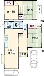 海土路2貸家 1