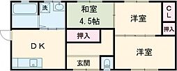 長洲町高浜宮本貸家　A棟 1