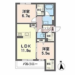 シャーメゾン　グレイスガーデン 201