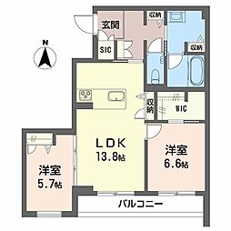 シャーメゾン蟻ケ崎 102