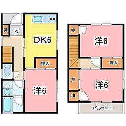 貸家　平出3丁目 -