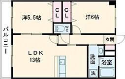ラ・ベルビー 3F