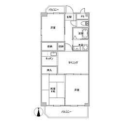 ロイヤルヒルズ山代参番館 2A