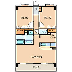 レフィナード今宿 205
