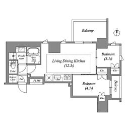 Opus Residence Kinshicho North 0601