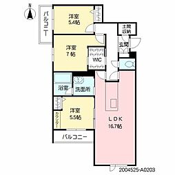 ベレオ本城東 A0203