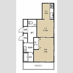 エトワール白新町 2A