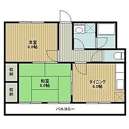 ブランシュ山の手 3B