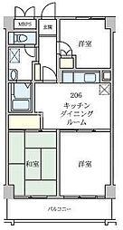 若葉グリーンプラザ八番館 206