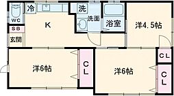 高池貸家　Ｂ棟 1