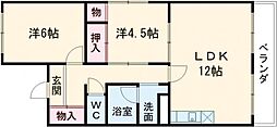 喜多山ハイツ 1A