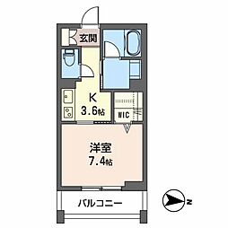 ルーエレジデンツ三日市 202