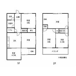 稲沢市田代貸家 1