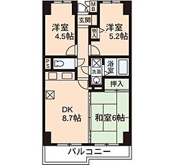 ダイアパレス伊勢崎第2 302