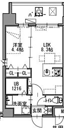 S-RESIDENCE渡辺通ascent 805