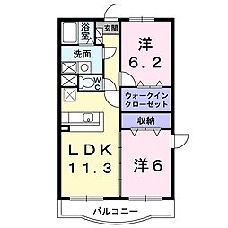 シャトーウエスト　Ｂ棟 101