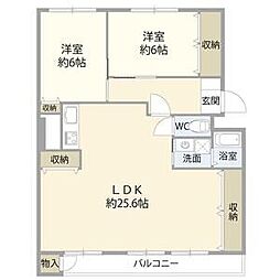 富岡シーサイドコーポJ棟 202